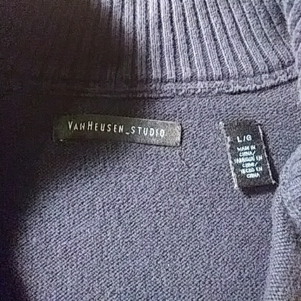 Van Heusen_Studio.  Half zip turtleneck - Picture 3 of 5